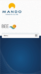 Mobile Screenshot of mando-eeg.de